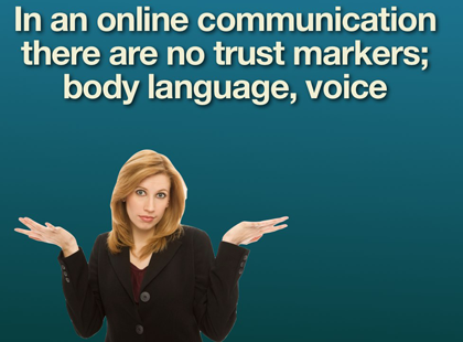 Trust Online Communication
